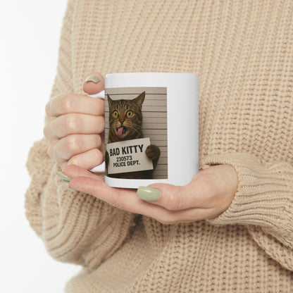 Bad Kitty Prisoned Mug