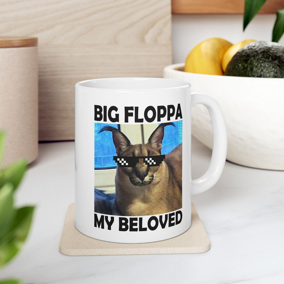 Big Floppa My Beloved Mug