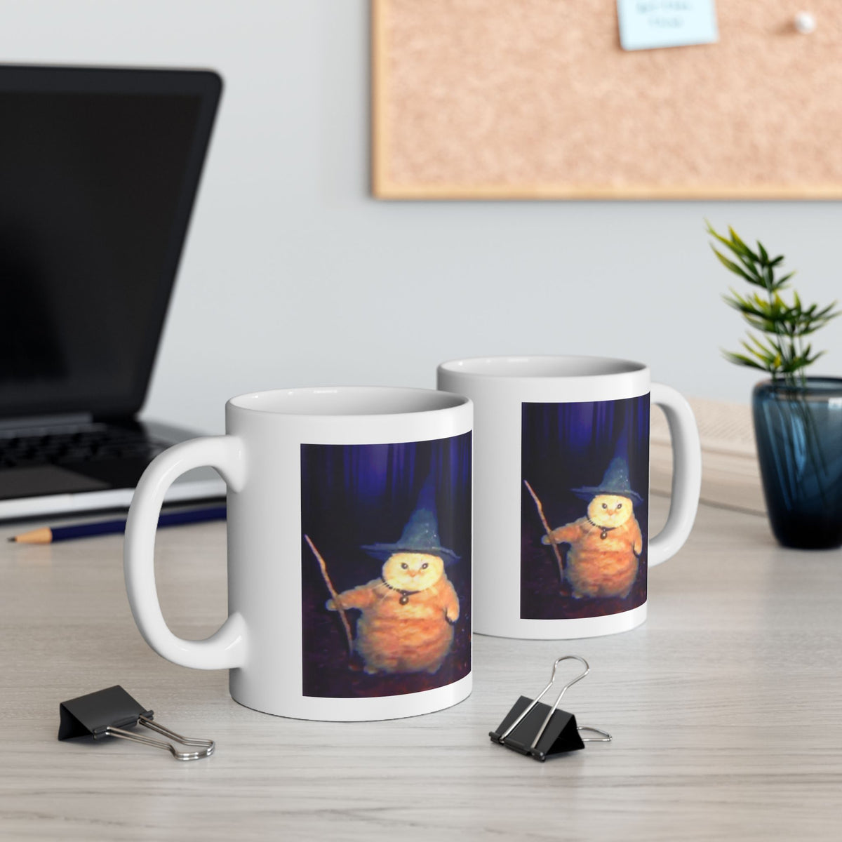 Wizard Cat Weird Mug