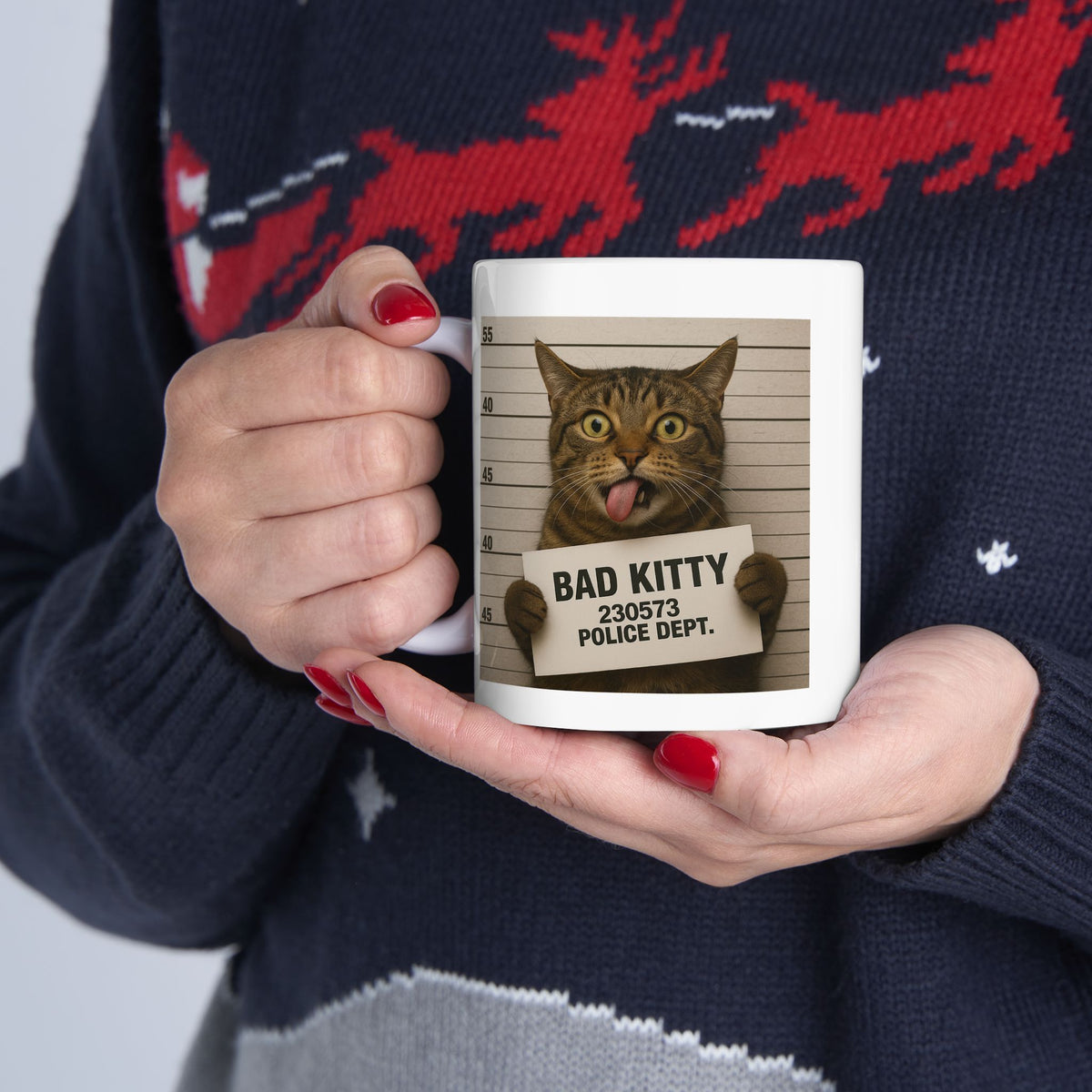 Bad Kitty Prisoned Mug