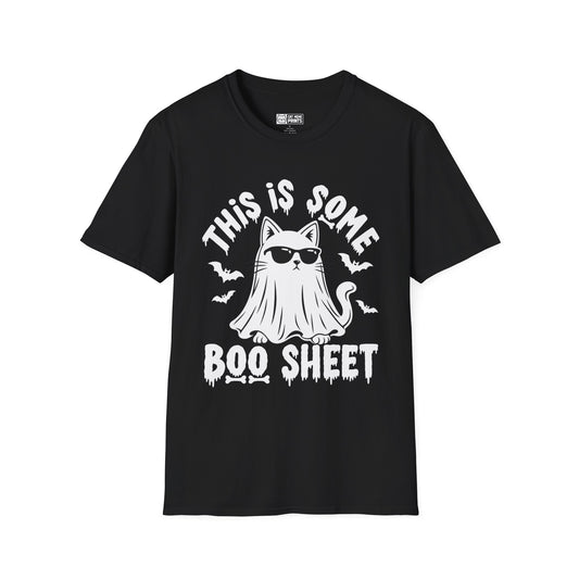 This Is Some Boo Sheet Cat Halloween T-Shirt