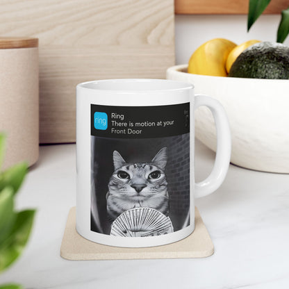 Ring Cat with Motion Mug