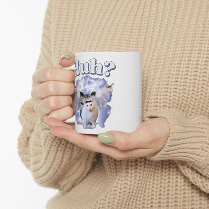 Huh Cat Meme Mug
