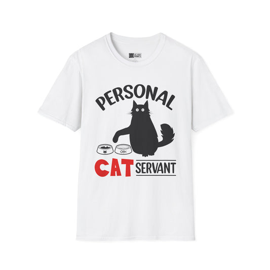Black Cat Personal Cat Servant T-Shirt