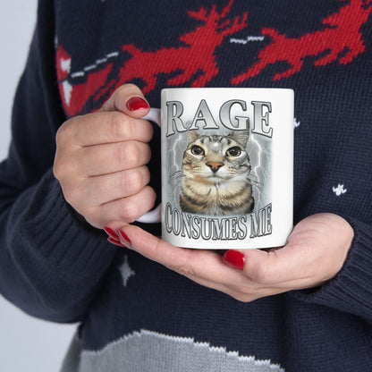 Rage Consumes Me Mug