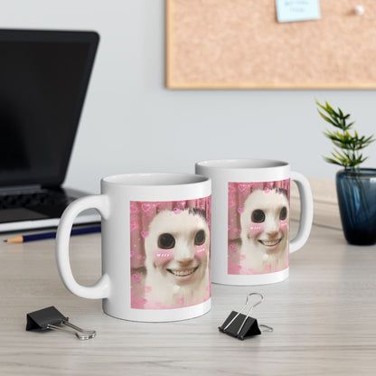Goofy ahh Cat Meme Mug