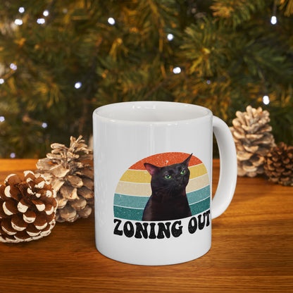Cat Zoning Out Mug