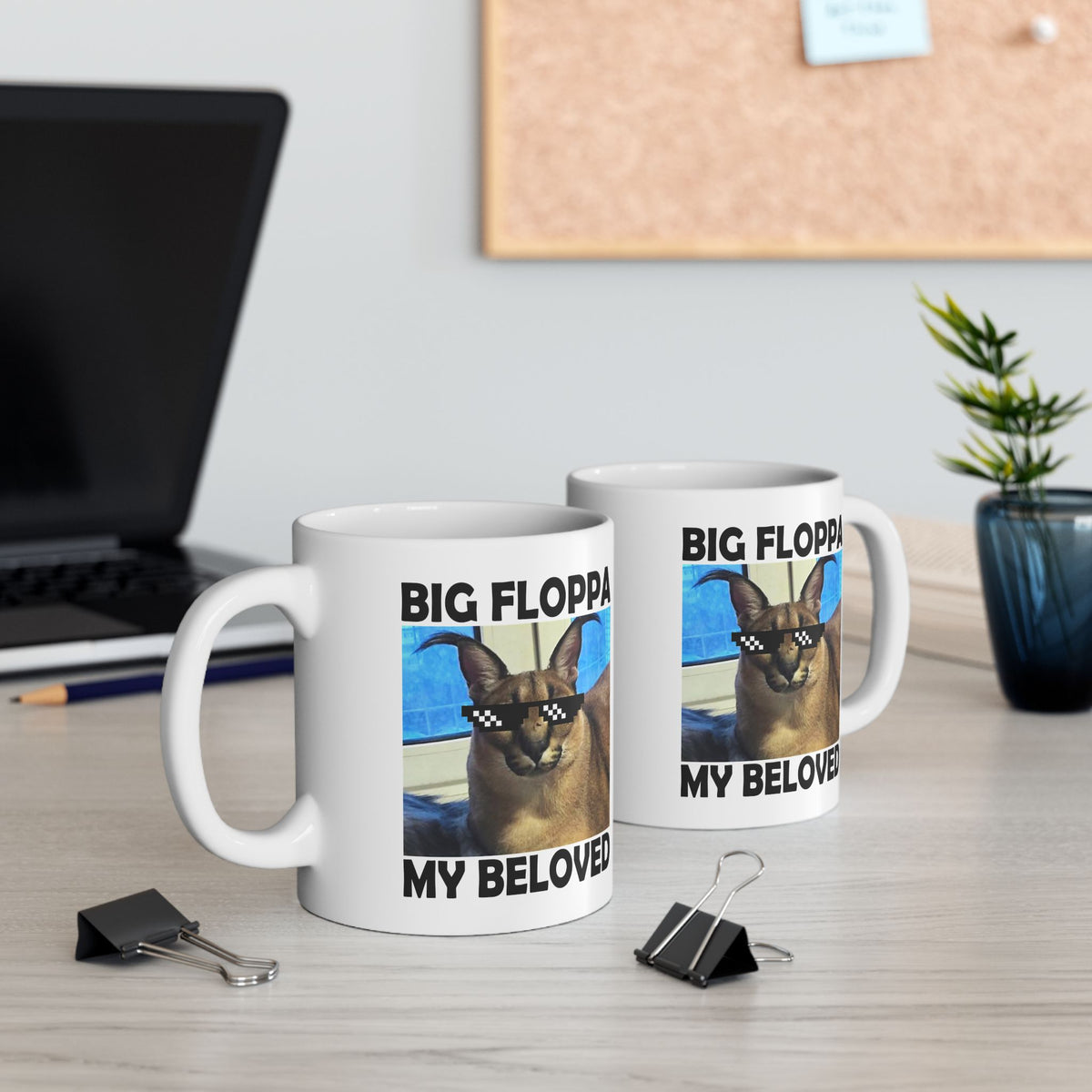 Big Floppa My Beloved Mug