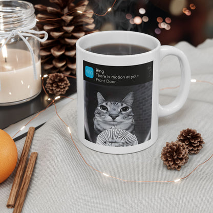 Ring Cat with Motion Mug