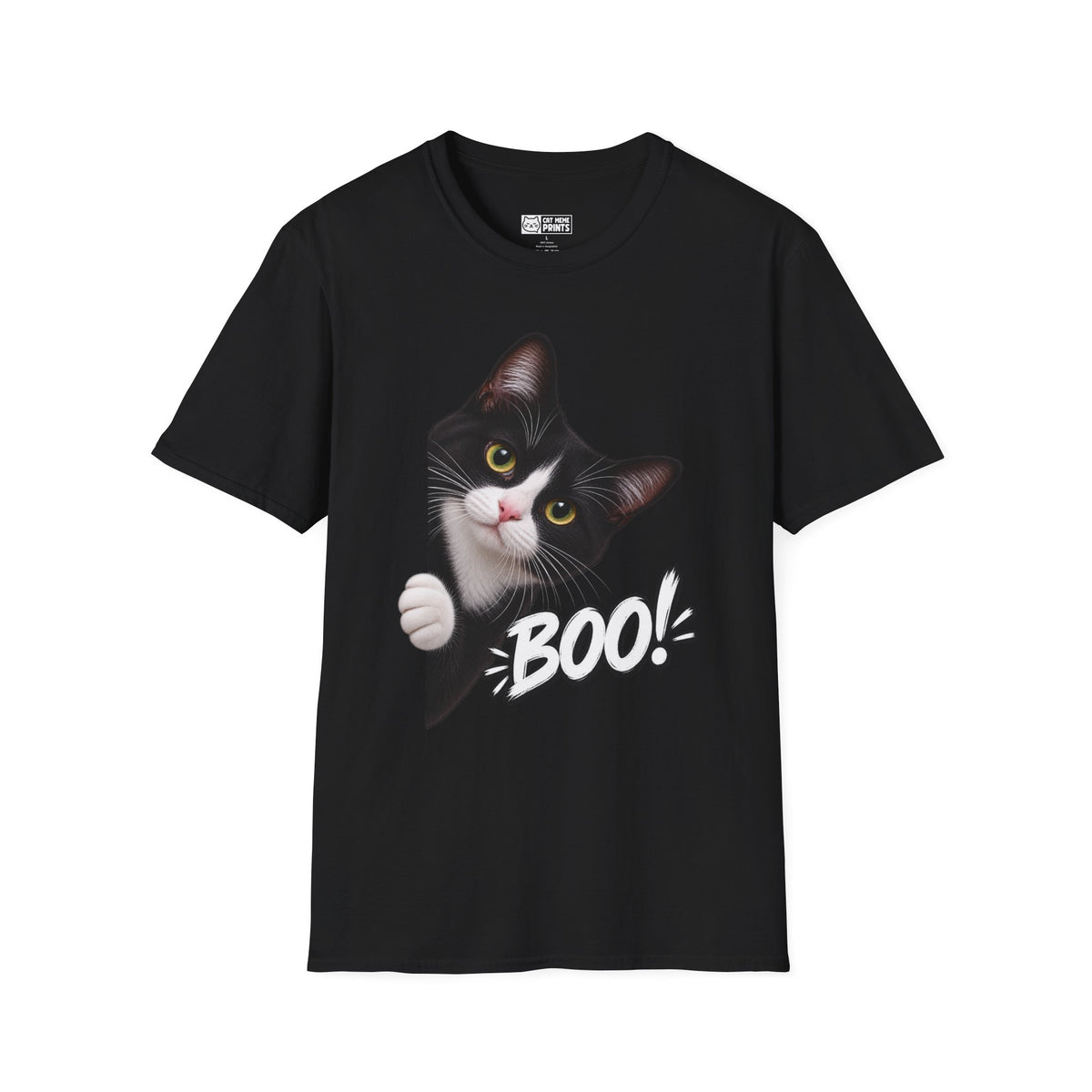 Tuxedo Cat Boo T-Shirt