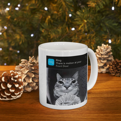 Ring Cat with Motion Mug