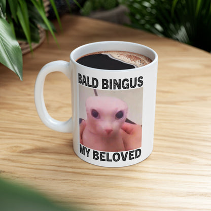 Bald Bingus My Beloved Mug