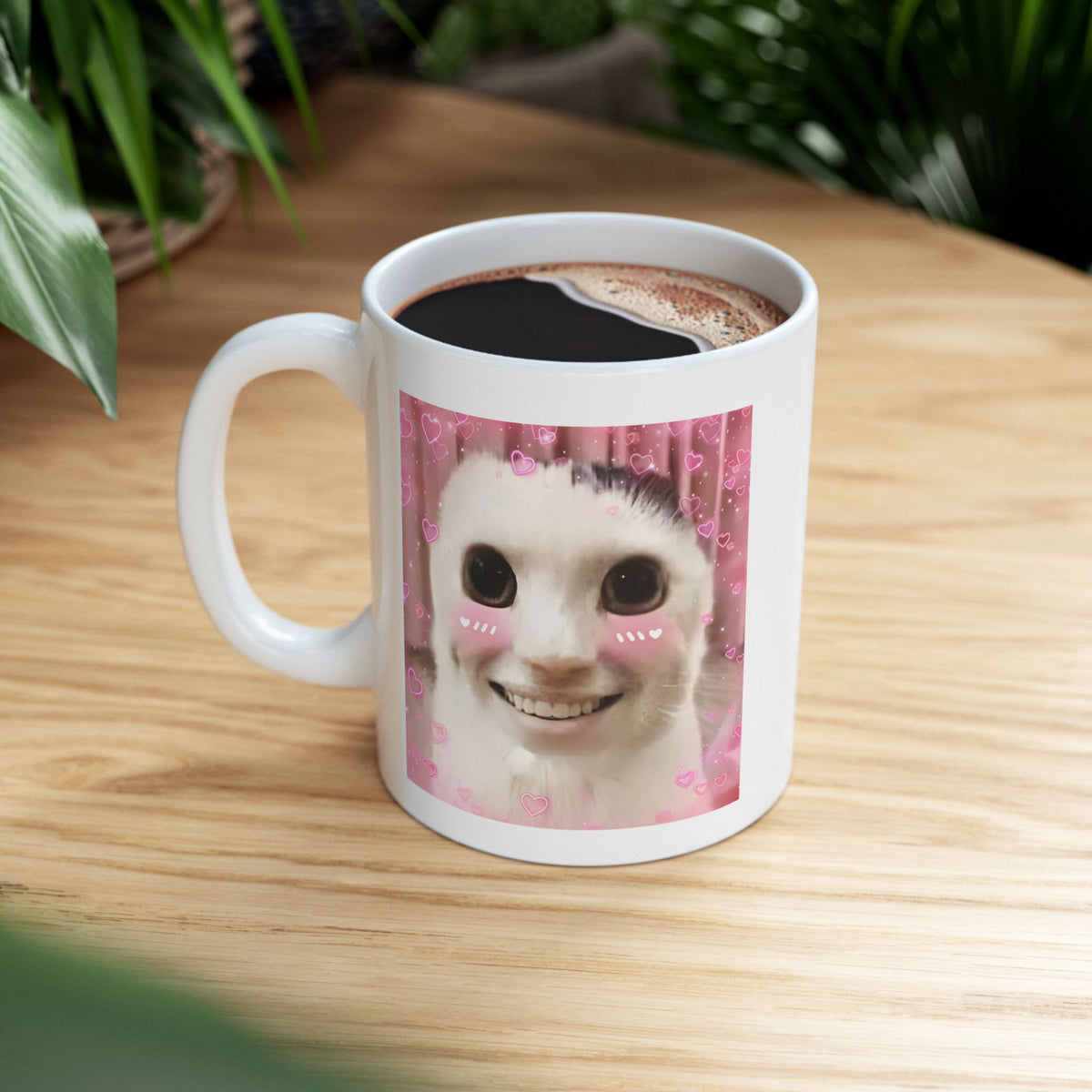 Goofy ahh Cat Meme Mug