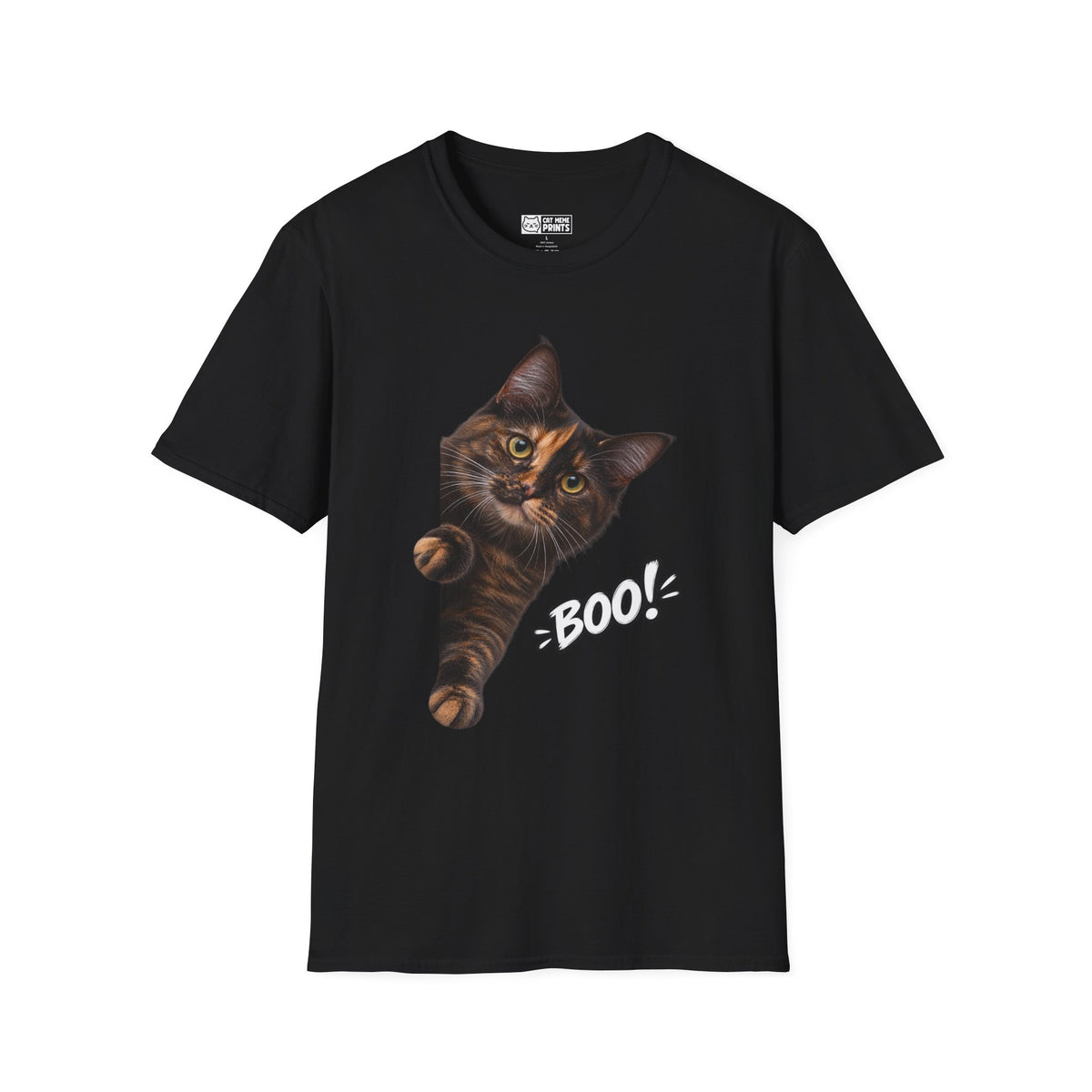 Tortoiseshell Cat Boo T-Shirt