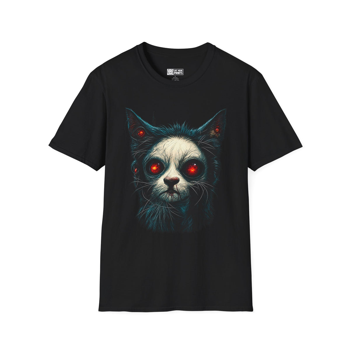 Zombie Cat Horror T-Shirt