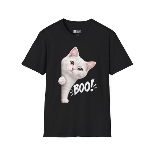 White Cat Boo T-Shirt