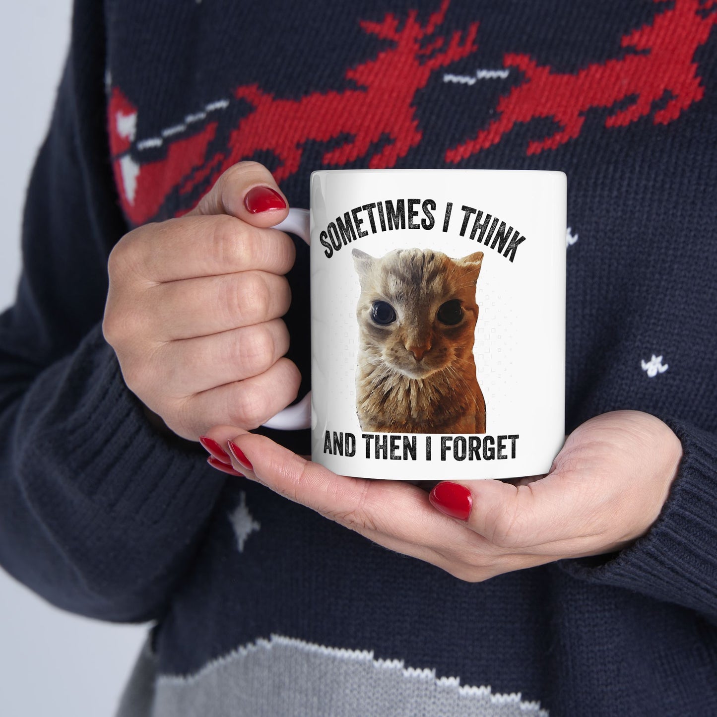 Sometimes I Think And Then I Forget Mug