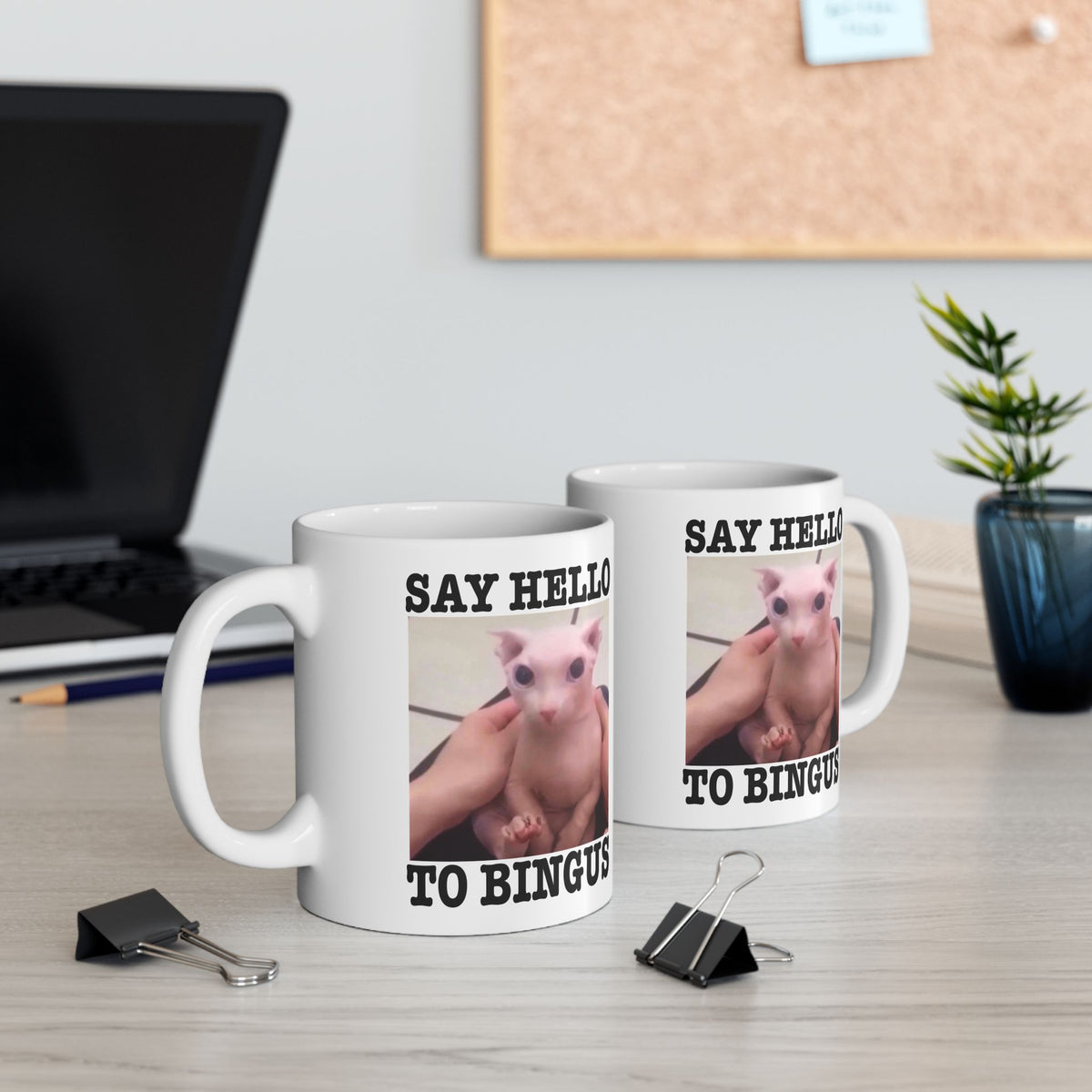 Say Hello To Bingus Mug