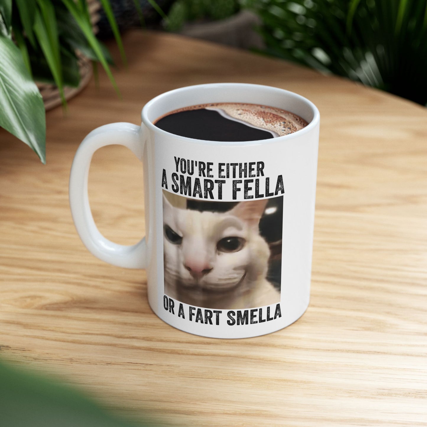 You're Either a Smart Fella or a Fart Smella Mug