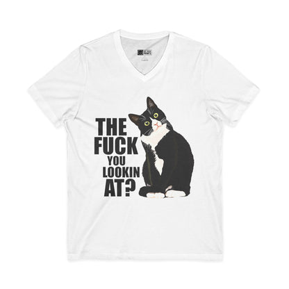 The Fuck You Lookin At? V-Neck T-Shirt