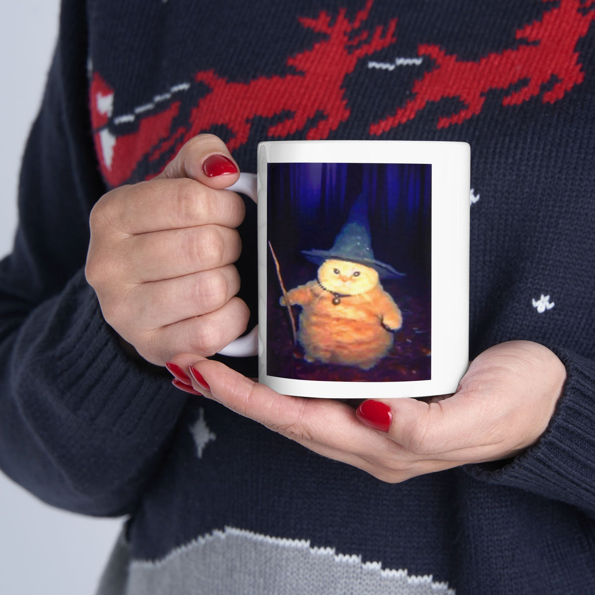 Wizard Cat Weird Mug