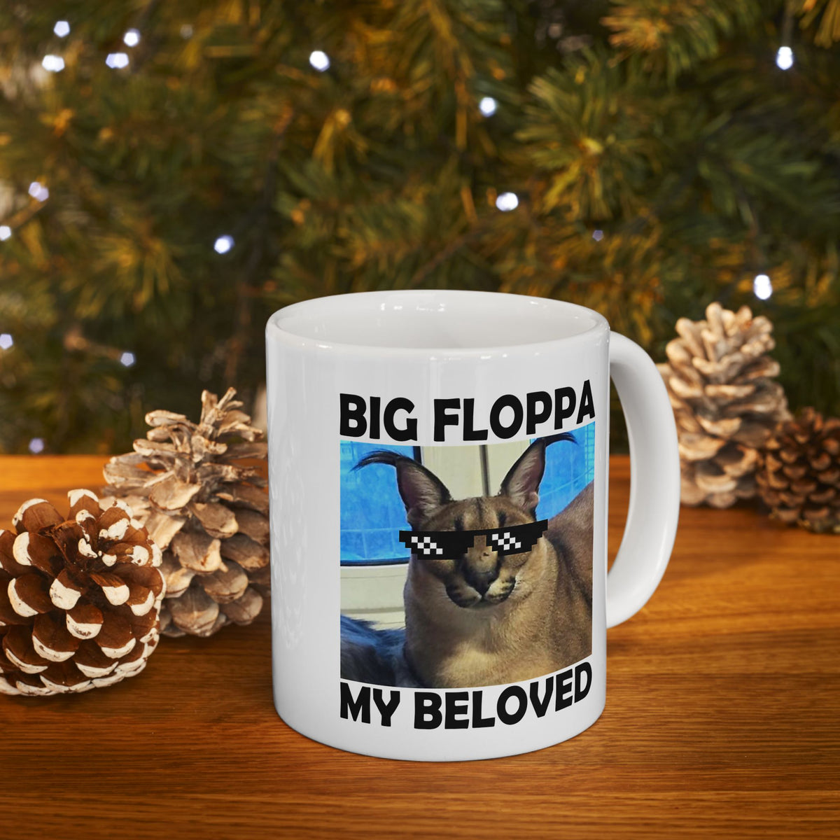 Big Floppa My Beloved Mug