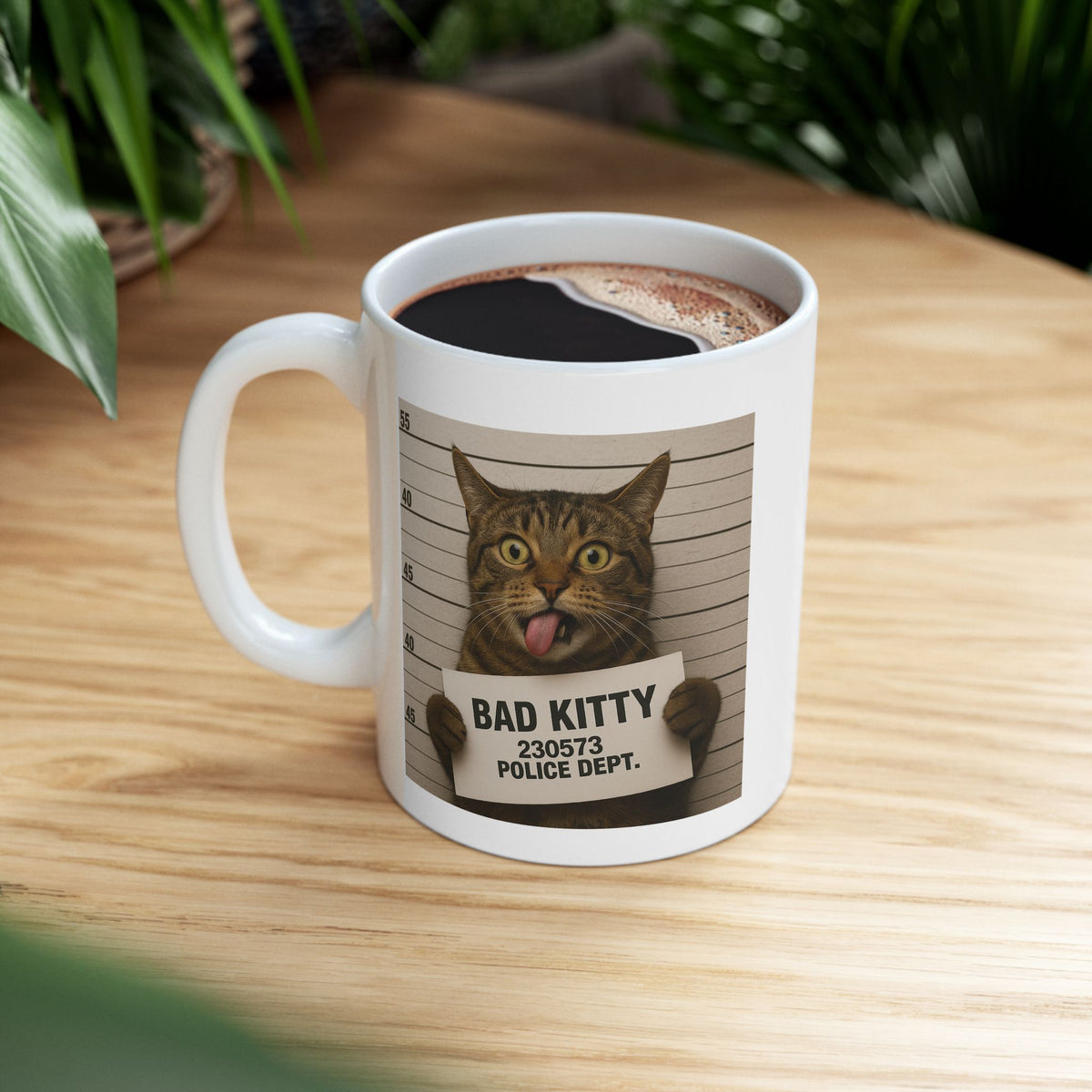 Bad Kitty Prisoned Mug