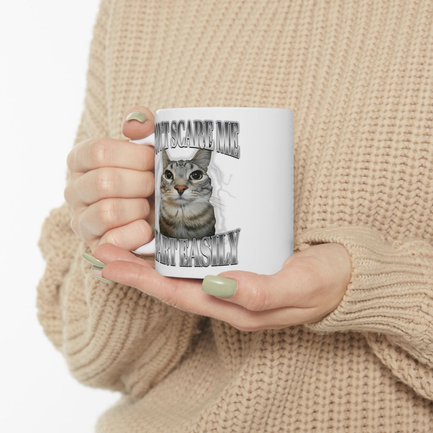 Don't Scare me I Fart Easily Mug
