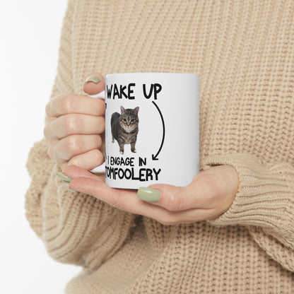 I Wake Up I Engage In Tomfoolery Mug