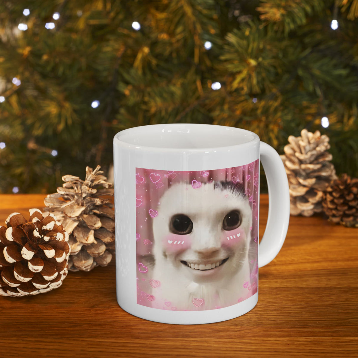 Goofy ahh Cat Meme Mug