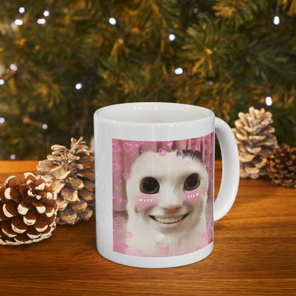Goofy ahh Cat Meme Mug