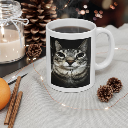 Silly Cat Meme Mug