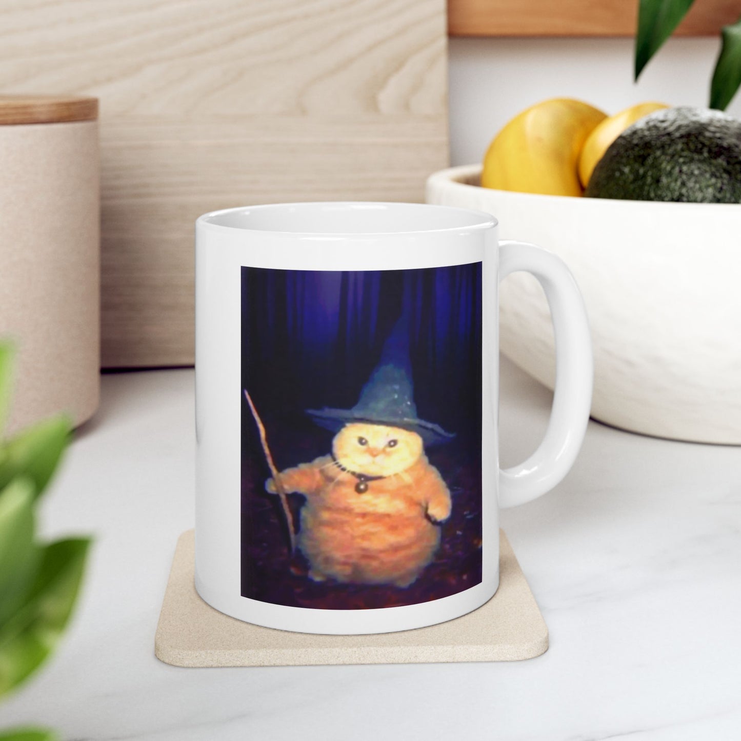 Wizard Cat Weird Mug