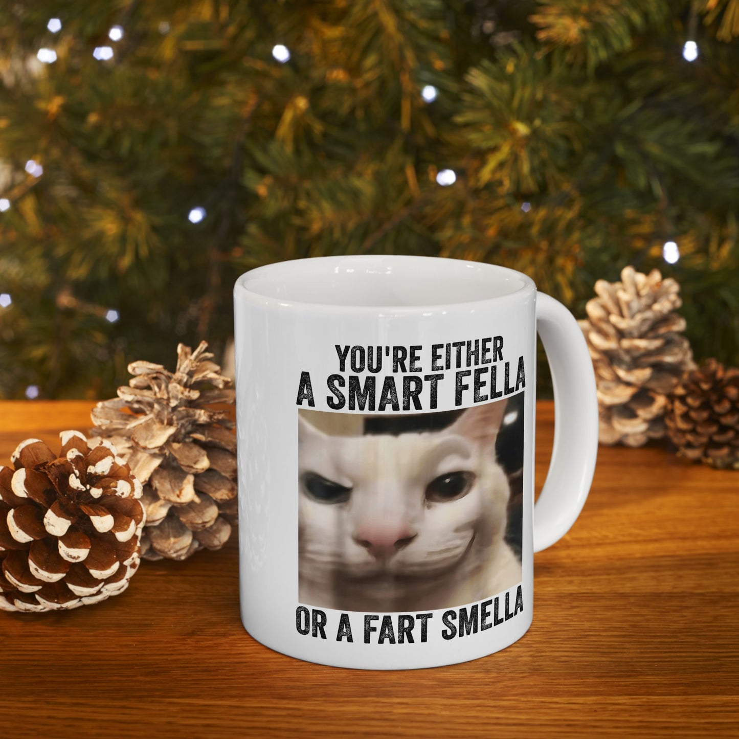 You're Either a Smart Fella or a Fart Smella Mug