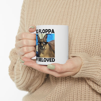 Big Floppa My Beloved Mug