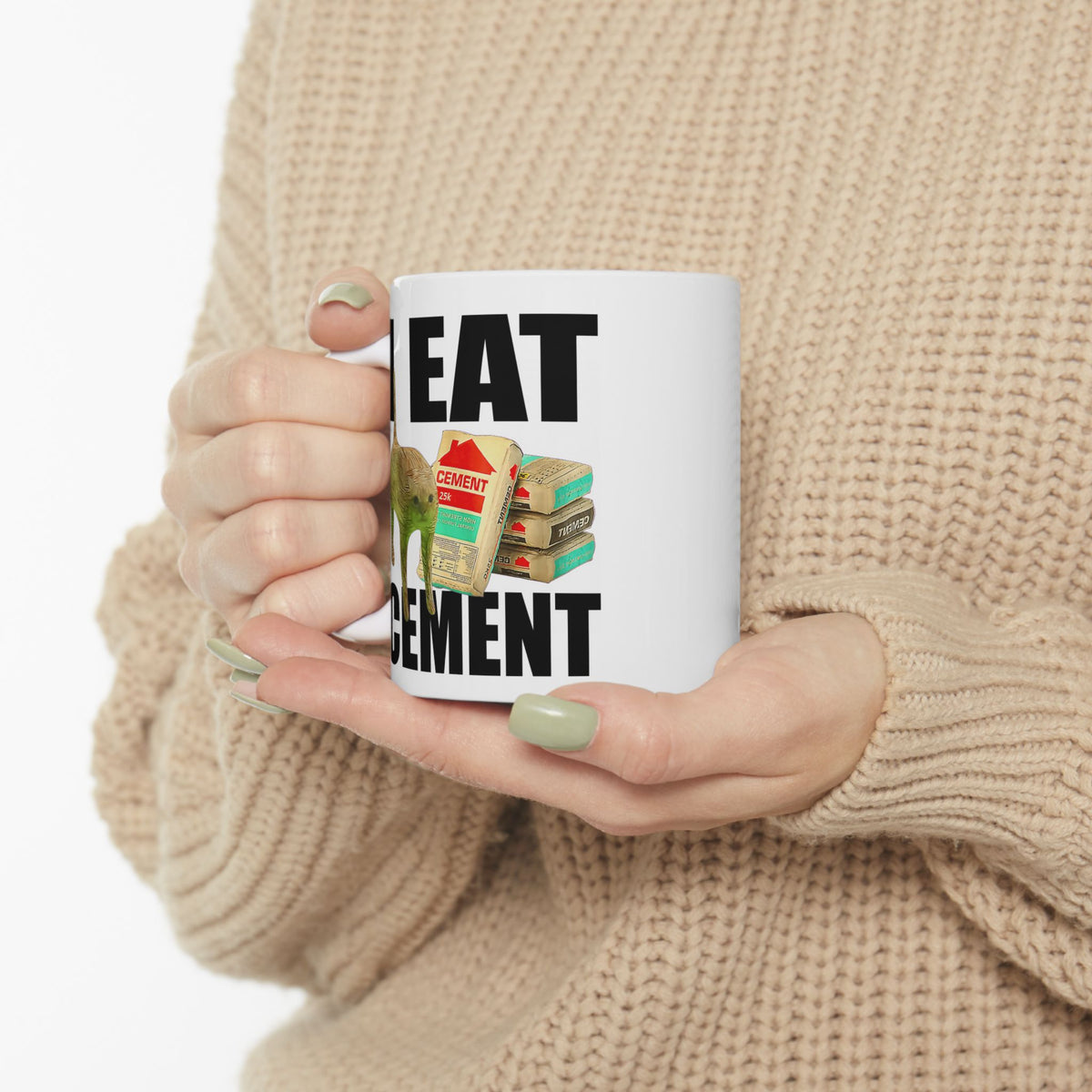 I Eat Cement Mug