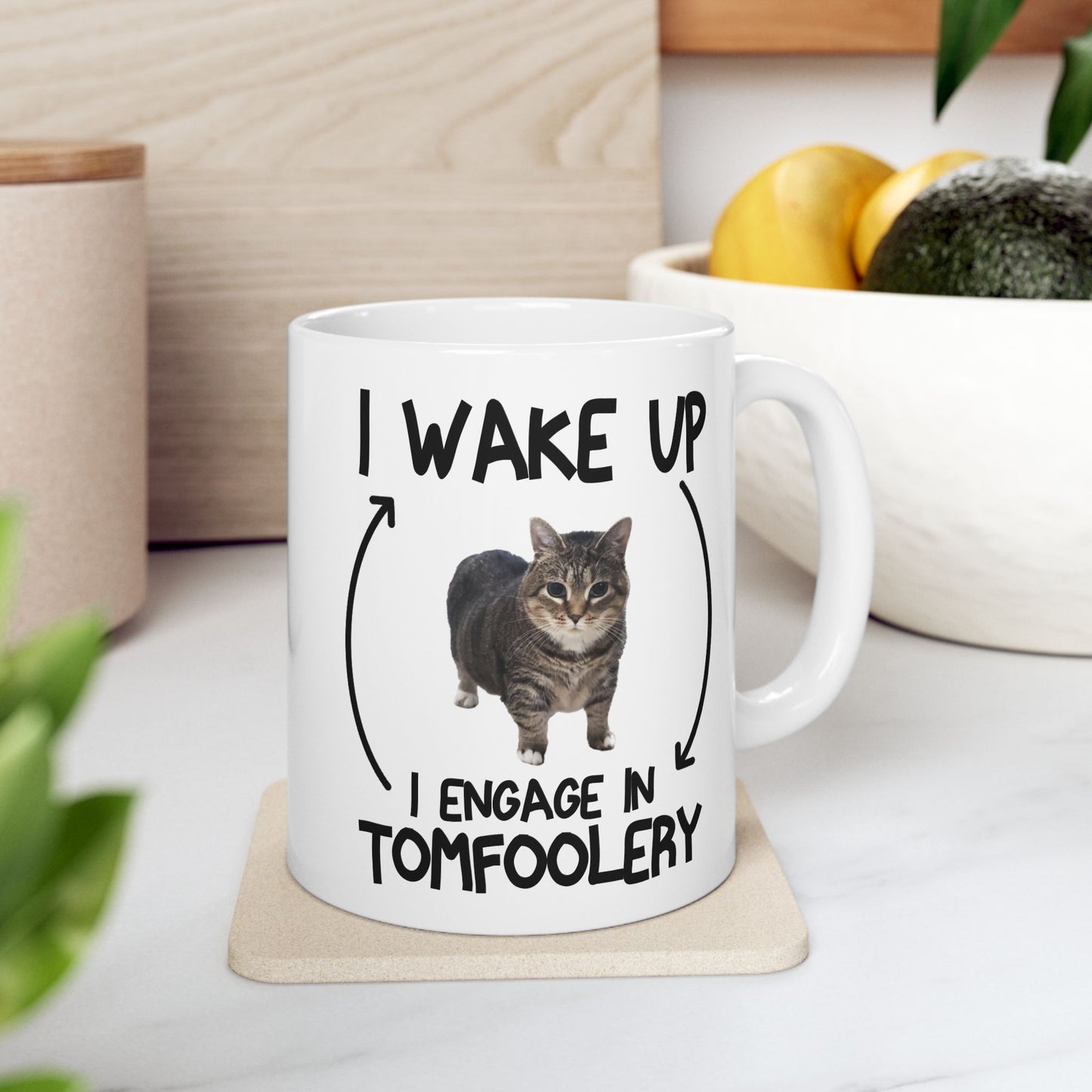 I Wake Up I Engage In Tomfoolery Mug