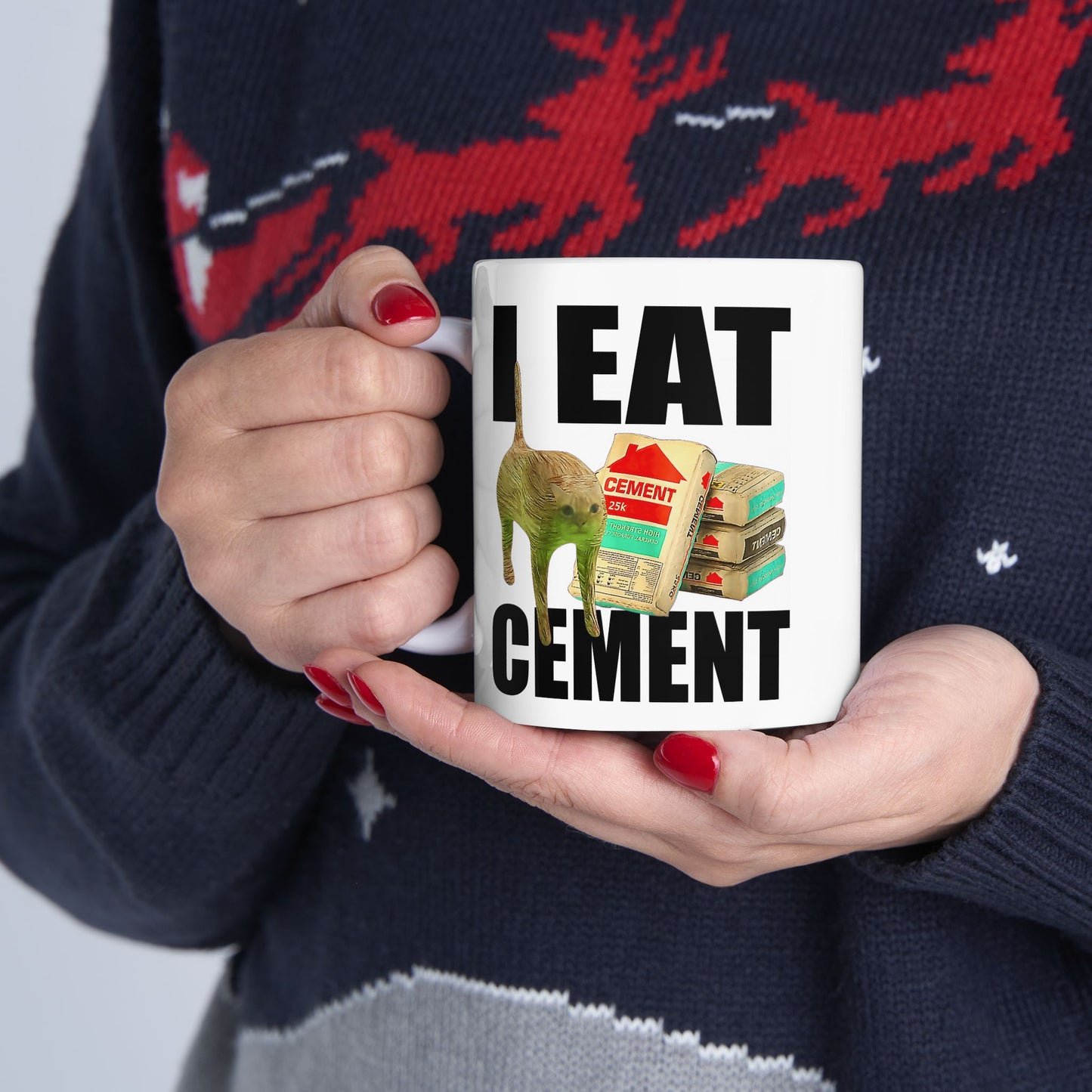 I Eat Cement Mug
