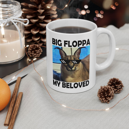 Big Floppa My Beloved Mug