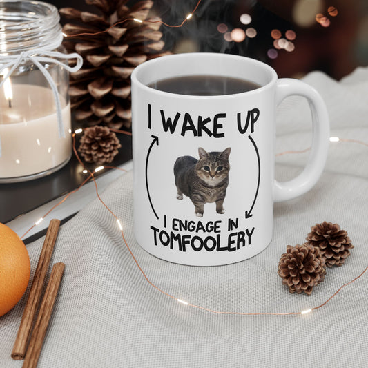 I Wake Up I Engage In Tomfoolery Mug