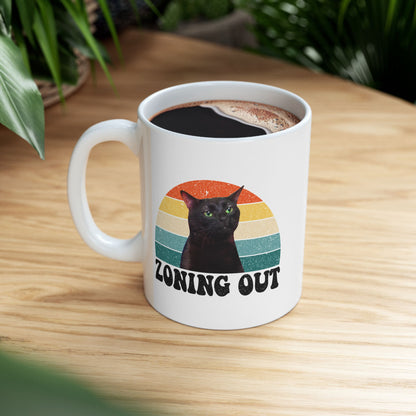 Cat Zoning Out Mug