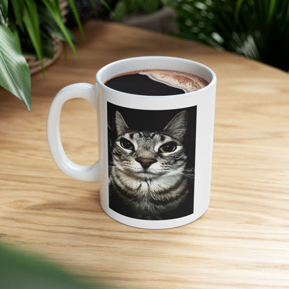 Silly Cat Meme Mug