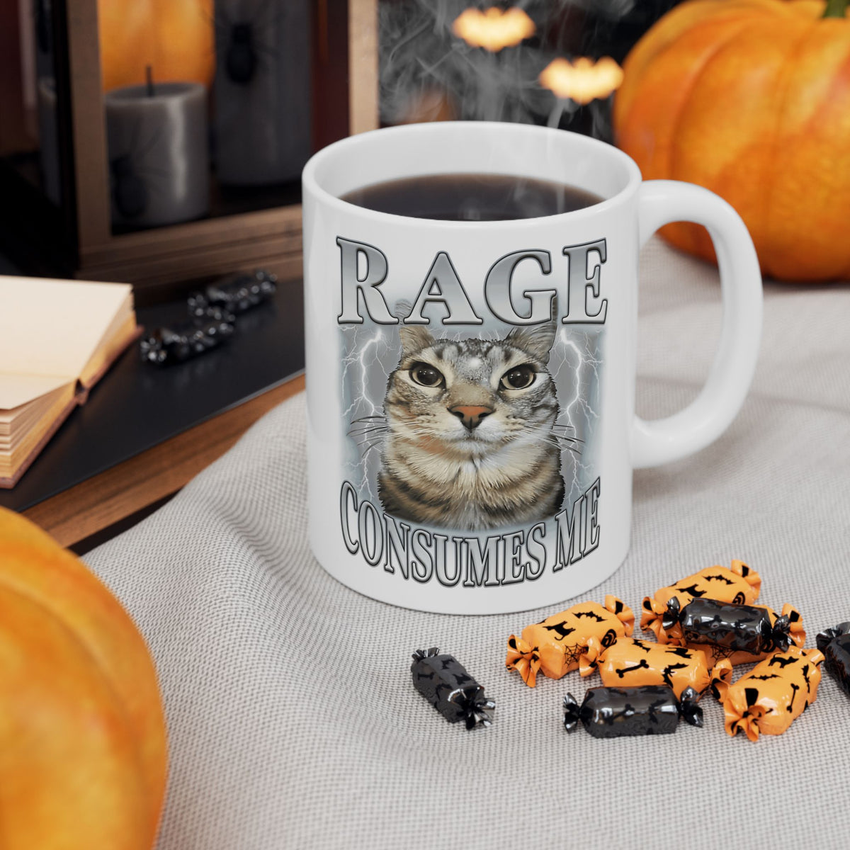 Rage Consumes Me Mug