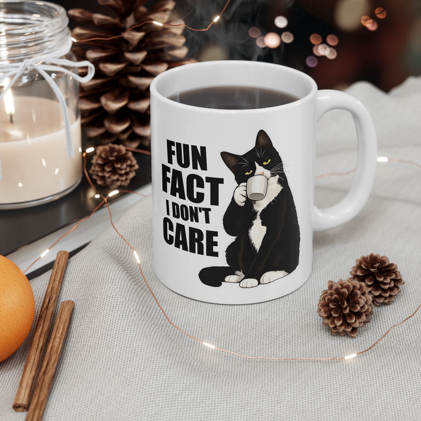 Fun Fact I Don't Care Mug