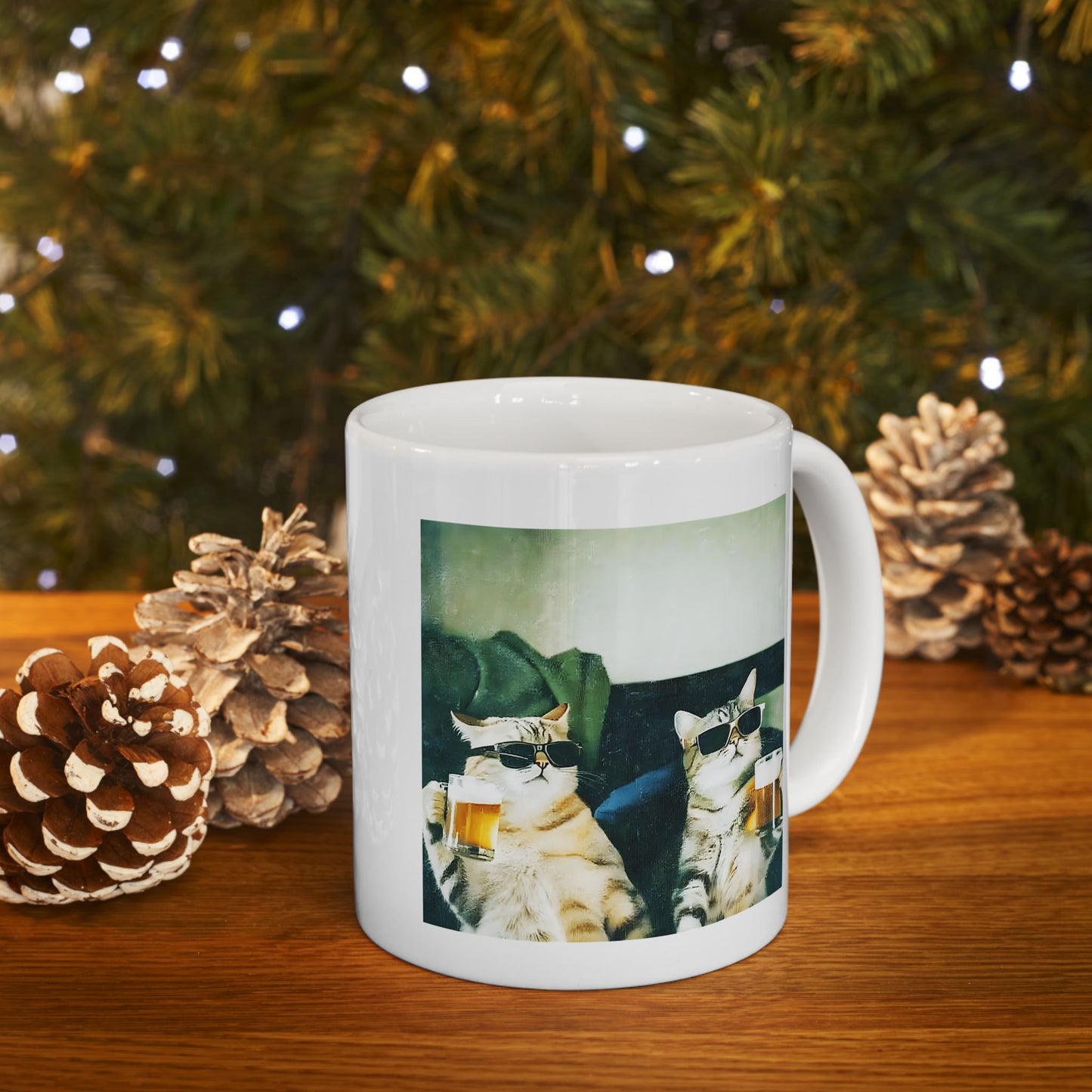 Chill And Cool Cats Drinking Mug