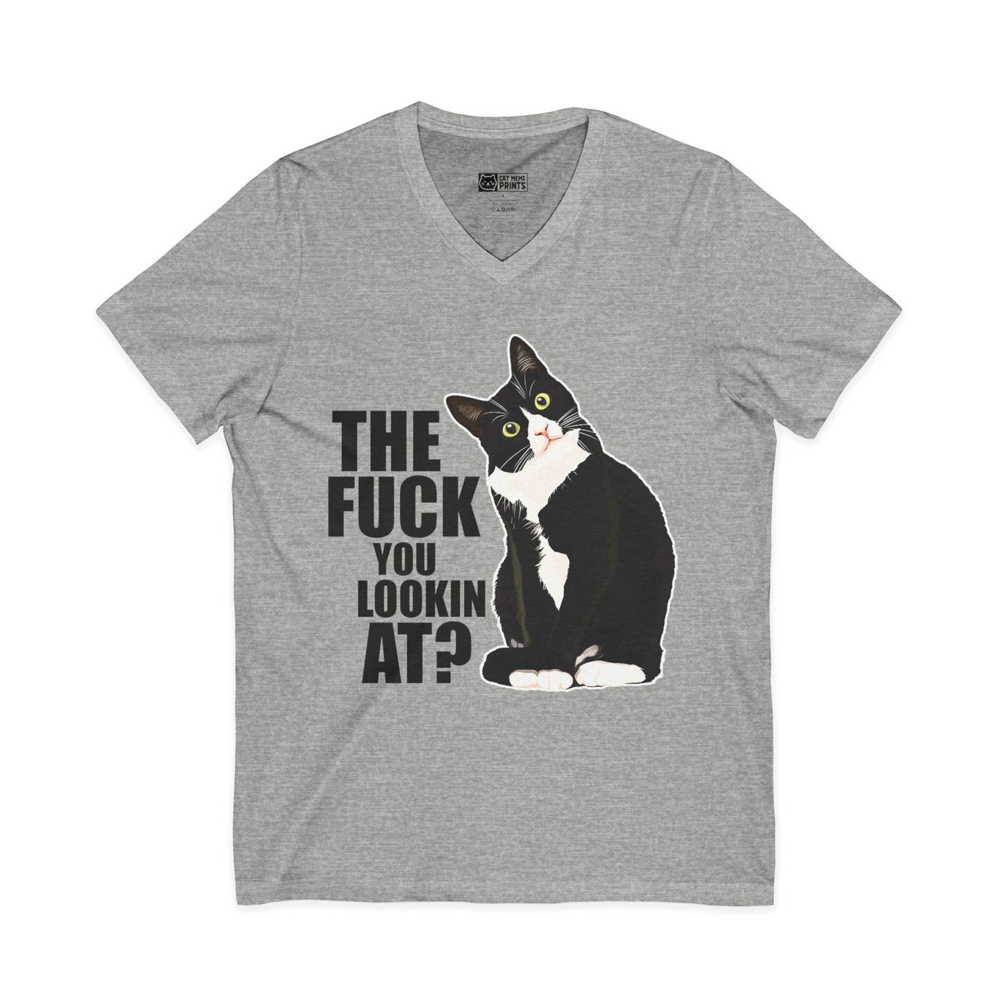 The Fuck You Lookin At? V-Neck T-Shirt