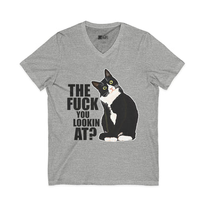 The Fuck You Lookin At? V-Neck T-Shirt
