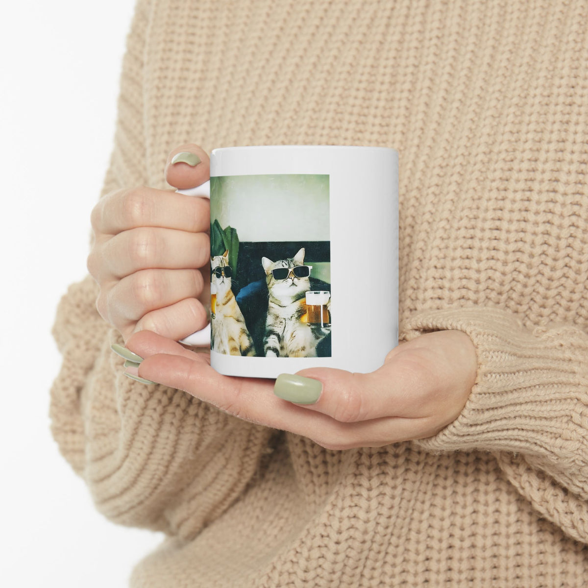 Chill And Cool Cats Drinking Mug
