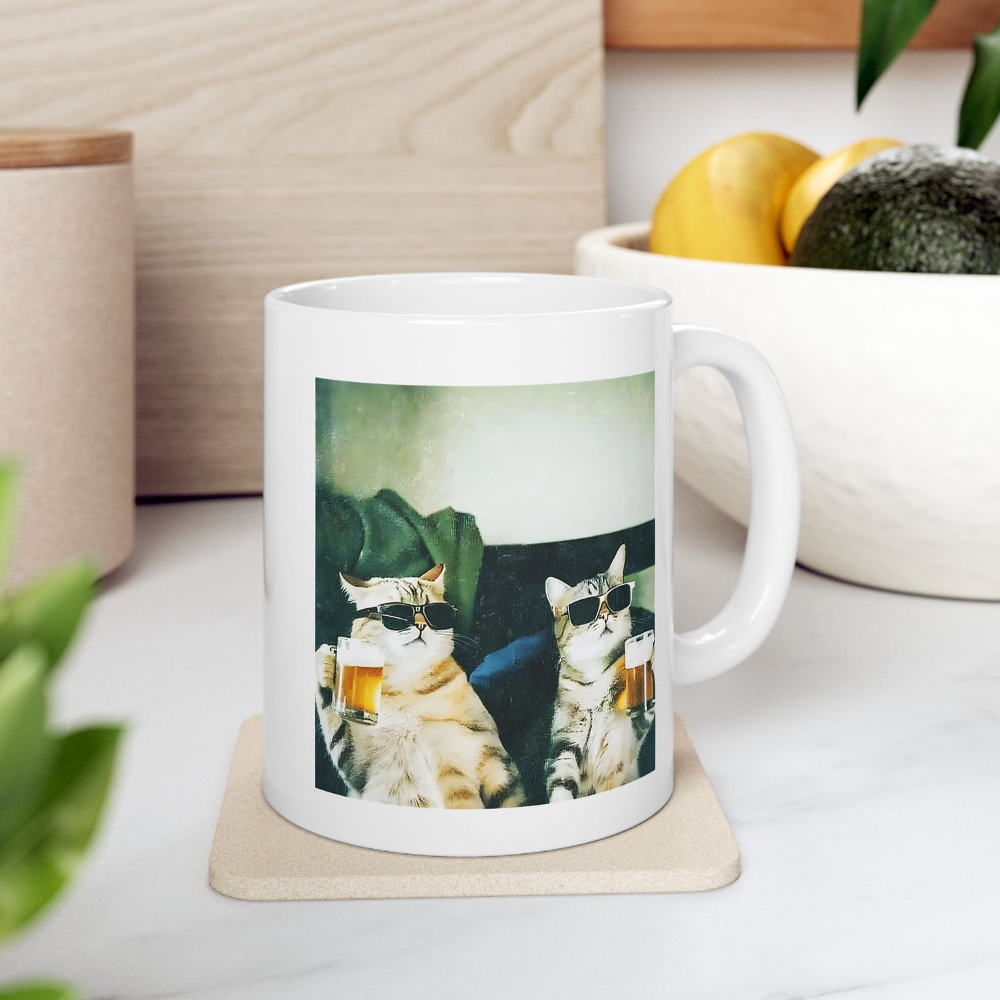Chill And Cool Cats Drinking Mug