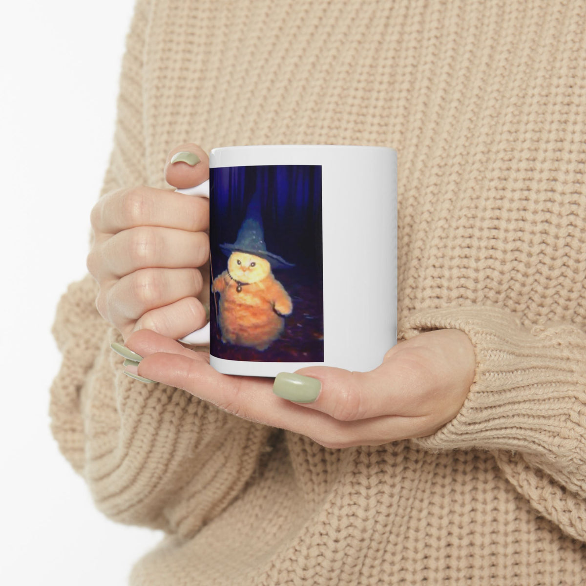 Wizard Cat Weird Mug